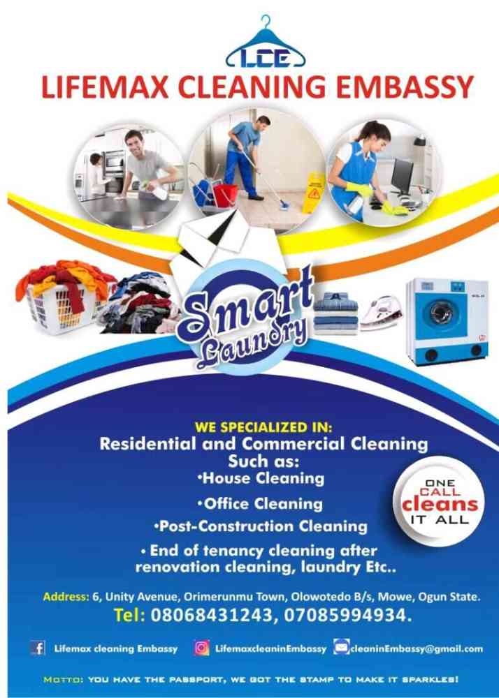 Lifemax cleaning Embassy
